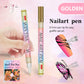 🎁Regalo di Natale🎄Set di Penne per Nail Art Professionale a 12 Colori