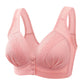 🎊Speciale di Natale: 50% di sconto 🎊Pulsante anteriore Reggiseno di cotone traspirante per la pelle