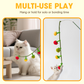 🐱 ACQUISTA 2, OTTIENI 1 GRATIS! 🎉 Giocattolo Interattivo per Gatti – A Forma di Frutta, Movimento del Cordoncino & Nepeta Eccitante 📦