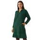 🔥Offerte speciali - Abito corto svasato con revers scintillante da donna