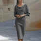 🌟 Offerta limitata 62% DI SCONTO 💃 Abito elegante da donna che snellisce il punto vita | Vestibilità elegante e silhouette che valorizza la figura ✨
