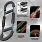 Barra di peso regolabile per allenatori per braccia, braccia e corpo di allenamento forza, allenatore portatile per Home Gym e fitness