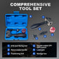 Kit Flangiatubi Professionale per Tubi Freni - Universale per Auto, Camion e Moto
