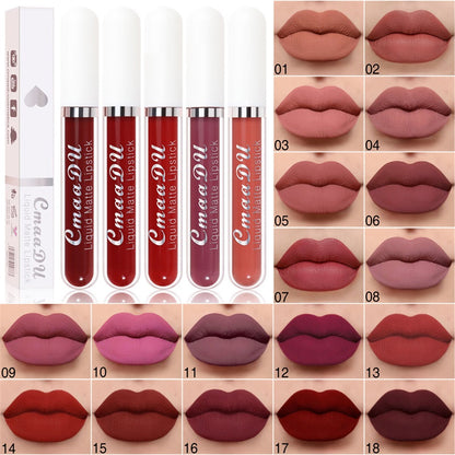 📢📢50% DI SCONTO⏰Rossetto liquido opaco e waterproof, 18 colori💄✨