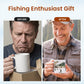 Tazza da caffè in ceramica con tema pesca