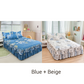 🔈🔈 OFFERTA LAMPO - SCONTO DEL 60% ⚡ Set di 3 Gonne da Letto con Volant 🛏️ – Stampa Floreale & Design a Doppio Strato!