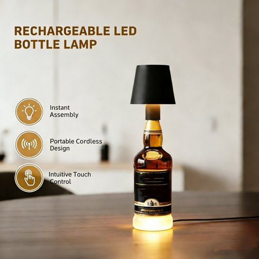 Lampada a LED ricaricabile per bottiglia