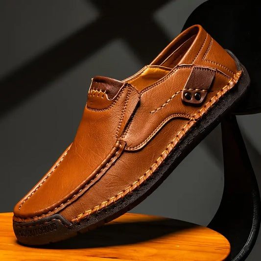 🧱 Comfort per tutto il giorno | Scarpe classiche da uomo in pelle di vitello 👞【-61%】
