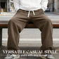 🎉👖50% di sconto! Pantaloni uomo larghi con coulisse – Morbidi, casual e con tasche pratiche