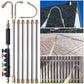 💧 50% DI SCONTO! 🚿 Set di Canne per Pulizia ad Alta Pressione 4000 PSI (10 PEZZI) – Portata Estesa, Resistenza alla Corrosione & Attacco Rapido 🔧
