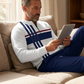 🔈🔈SCONTO DEL 62%🔥Set pullover e pantaloni con stampa grafica da uomo