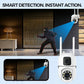 🔥🎁Nuovo arrivo 50% di sconto💥🔍🔍Telecamera di sicurezza a doppio obiettivo 4K con panoramica e inclinazione a 360° - Telecamera di sorveglianza WiFi per esterni