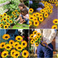 🌻SCONTO DEL 50%! ☀️ Luci solari a forma di girasole impermeabili - Petali realistici, IP65 resistenti alle intemperie e luminosità automatica 8-12 ore ☀️🌻
