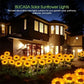 🌻SCONTO DEL 50%! ☀️ Luci solari a forma di girasole impermeabili - Petali realistici, IP65 resistenti alle intemperie e luminosità automatica 8-12 ore ☀️🌻