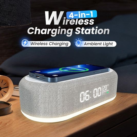 Stazione di ricarica wireless 4 in 1