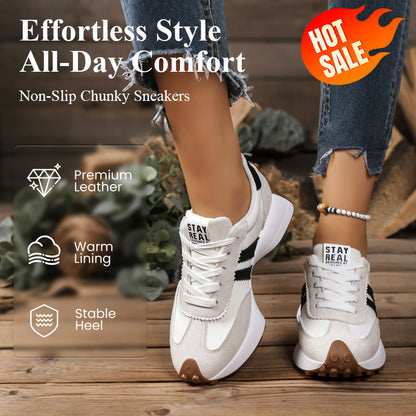 📢📢Sconto del 62%! ⏰ Sneakers chunky casual da donna antiscivolo