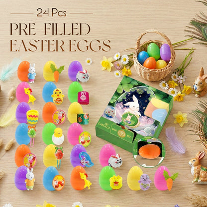 🐰 24 Uova di Pasqua pre-riempite: sorprese pasquali divertenti e facili per bambini 🎉✨