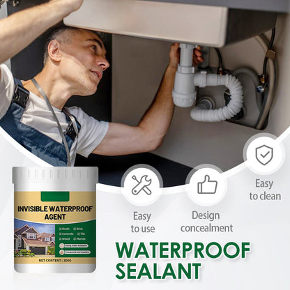 💧🛠️ Sigillante trasparente impermeabile per riparare le perdite 🚿 Niente più danni causati dall'acqua