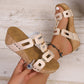 Sandali con Zeppa e Plateau Comfort