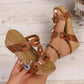 Sandali con Zeppa e Plateau Comfort