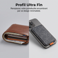 Portacarte magnetico pieghevole