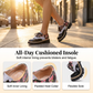 Scarpe Brogue Platform da Donna con Stampa Floreale