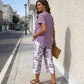 👚 50% DI SCONTO ORA! 🔥 Completo casual composto da tunica a girocollo e pantaloni a gamba larga – Design fluido, tessuto morbido e perfetto per tutti i giorni 🌸