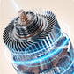 ❄️Rimani fresca ed elegante: un ventilatore da tavolo 3 in 1 con specchio per il trucco integrato e luce LED 💖
