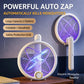 Scacciamosche elettrico pieghevole - Attira automaticamente le zanzare