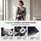 🔥Offerte imperdibili - Abito da donna elegante in chiffon con stampa floreale: uno stile disinvolto per ogni occasione 🌸
