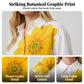 Completo a due pezzi con stampa floreale da donna