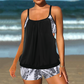 🎉 2026 Sale — Over 32,300 Sold 💨 Plus Size Friendly Tankini & Boyshort Swim Set – Quick Dry Beach Swimwear 🏊‍♀️