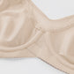 Reggiseno Elegante da Donna in Tulle Trasparente Coprente Taglie Forti