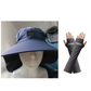 🧢☀️ Cappello a tesa larga con protezione UPF 50+ e paracollo 🛡️🌿