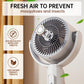 ❄️SVENDITA ESTIVA🌀 50% DI SCONTO! Ventilatore da pavimento silenzioso con connessione USB – 5 velocità, oscillazione a 90°, rumorosità inferiore a 36 dB. Perfetto per la camera da letto o l'ufficio. 🌬️✅