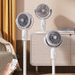 ❄️SVENDITA ESTIVA🌀 50% DI SCONTO! Ventilatore da pavimento silenzioso con connessione USB – 5 velocità, oscillazione a 90°, rumorosità inferiore a 36 dB. Perfetto per la camera da letto o l'ufficio. 🌬️✅