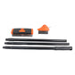 Set di spazzole metalliche 3 in 1 per diserbo