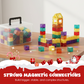🧲🧱 Set di mattoncini magnetici da costruzione per bambini 👶✨