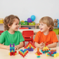 🧲🧱 Set di mattoncini magnetici da costruzione per bambini 👶✨