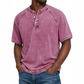 ⭐ Oltre 5.000 recensioni positive!💎Camicia casual da uomo a maniche corte con collo alla mao