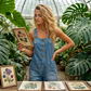 Tuta intera casual da donna in denim