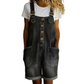 Tuta intera casual da donna in denim