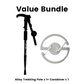 ⏰🔥SCONTO DEL 50% PER UN PERIODO LIMITATO!🔥OLTRE 50K+ VENDUTE!Bastone da trekking regolabile in lega di alluminio