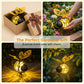 🌙🍃🪴 OFFERTA LIMITATA 50% DI SCONTO! Luce Solare a Forma di Ape – Bagliore Ambrato Caldo, Senza Sfarfallio, Perfetta per Feste in Giardino, Campeggio o Camerette – Porta Gioia Giorno e Notte 🌞🌜
