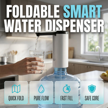 Pompa elettrica pieghevole per distributore d'acqua
