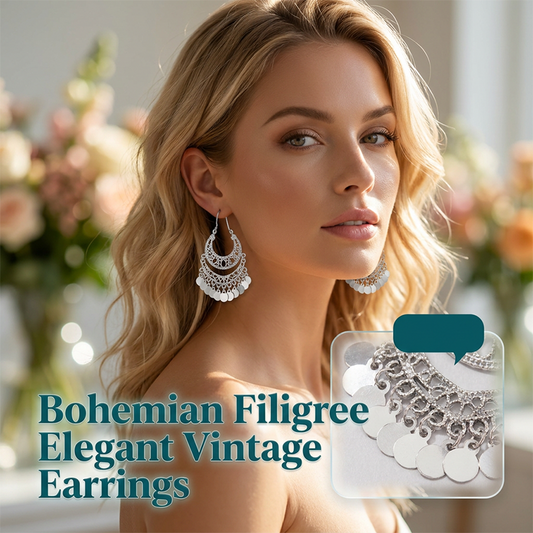 Elegant Vintage U-Shaped Dangle Earrings