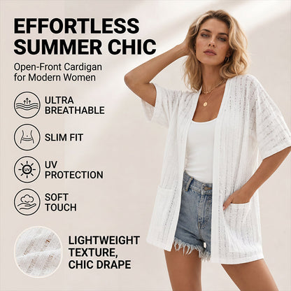 Cardigan estivo leggero da donna