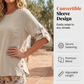 💥Sconto del 50% sulle NOVITÀ – Completo da donna con top a maniche corte e pantaloni in misto cotone e lino