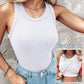 ⏰Women's Ribbed Tank Top with Shelf Bra