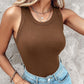 ⏰Women's Ribbed Tank Top with Shelf Bra
